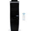 Symphony Diet 3D 30i Portable Tower Air Cooler For Home with 3-Side Honeycomb Pads i-Pure Technology and Low Power Consumption (30L, White & Black)